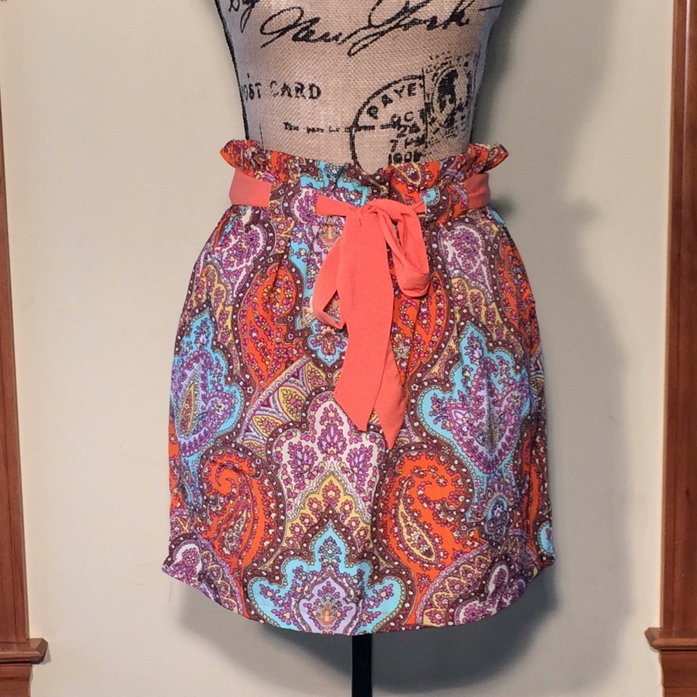 Love Tree L Multicolored Skirt